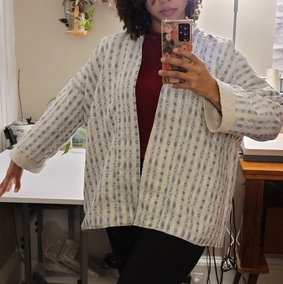 Haori Jacket Handmade Housecoat - Sustainable & Eco-friendly - Picture 8 of 8